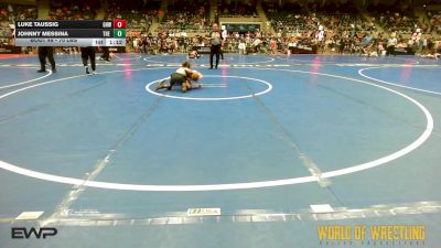 70 lbs Quarterfinal - Luke Taussig, Greater Heights Wrestling vs Johnny Messina, The Outsiders Wrestling Club