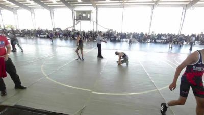 109 lbs Consolation - Isaiah Ruiz, New Mexico Bad Boyz vs Edwin Konrath, Desert Dogs WC