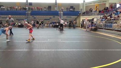 95 lbs Cons. Semi - Alex Laffman, Clarksburg Coyotes vs Owen Vallowe, Mavericks