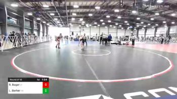 160 lbs Prelims - Riggin Boger, UT vs Luke Barker, KS