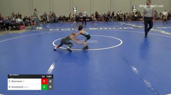 40 lbs Prelims - Channing Bowman, Team Techfall vs Ruger Hoveland, BAWC