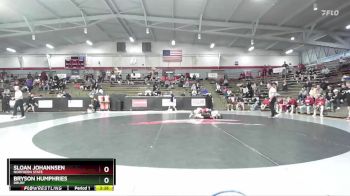 125 lbs Champ. Round 2 - Sloan Johannsen, Northern State vs Bryson Humphries, Drury