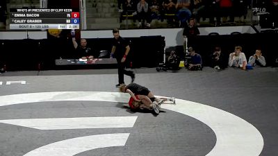 125 lbs Wno - Emma Bacon, Pennsylvania vs Caley Graber, Minnesota