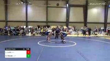 160 lbs Quarterfinal - Lane Ludy, Grizzly Wrestling Club vs Kevin Maven, Level Up