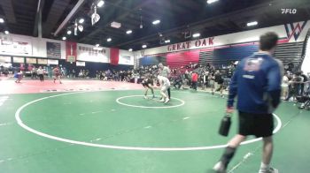 132 lbs Champ. Round 2 - Louis Hernandez, Santa Fe vs Maddox Dalebout, Beckman