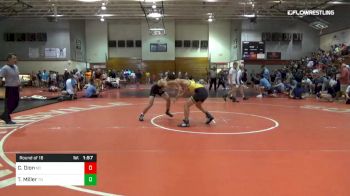 132 lbs Round Of 16 - Corbin Dion, Nc vs Tripp Miller, Tn