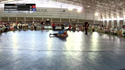 150 lbs Thunder Page, Kansas vs Levi Carlucci, Colorado