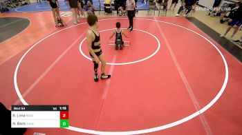 92 lbs Rr Rnd 4 - Bobby Lima, Broken Arrow Wrestling Club vs Noah Back, R.A.W.