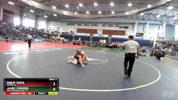 145 lbs Round 3 (3 Team) - Philip Testa, Hilton vs James Capasso, Ballston Spa Sr HS