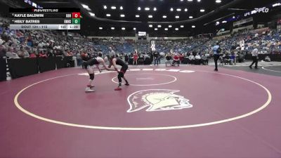 115 lbs Quarterfinal - Kayle Baldwin, Great Bend Hs vs Heily Batres, Emporia Hs