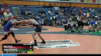 133 lbs Cons. Round 2 - Gabe Rodriguez, Concordia University (WI) vs Ben Stites, Case Western Reserve