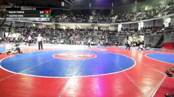 150-6A Cons. Round 1 - Austin King, Tift County vs Malik Parks, Newton