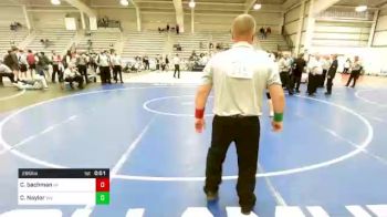 285 lbs Consolation - Clay Bachman, VA vs Colton Naylor, WV