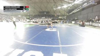 Girls 3A 145 lbs Cons. Round 1 - Kaylynn Burton, Shadle Park (Girls) vs Nereida Montellano, Thomas Jefferson (Girls)