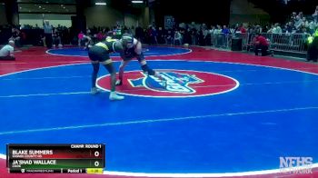 2A-120 lbs Quarterfinal - Blake Summers, Fannin County HS vs Ja`Shad Wallace, Cook