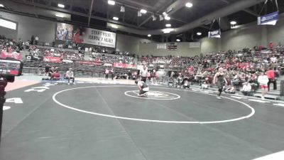 3A 157 lbs Champ. Round 1 - Damon Farley, Emery vs Daxon Christiansen, Canyon View