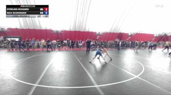 106 lbs Cons. Round 2 - Sterling Schanen, Askren Wrestling Academy vs Max Schroeder, RT Elite Wrestling