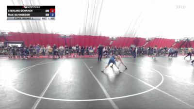 106 lbs Cons. Round 2 - Sterling Schanen, Askren Wrestling Academy vs Max Schroeder, RT Elite Wrestling