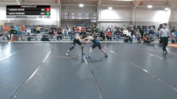 125 lbs Semifinal - Jack Parker, Grand Valley State vs Logan Davis, West Liberty