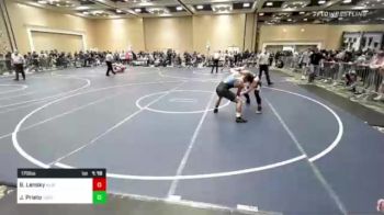 170 lbs Round Of 64 - Brandon Lensky, Aliso Niguel vs Julian Prieto, Tucson Pride WC