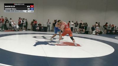 92 kg Cons. Sub-quarters - Mason Ellis, NLWC/TMWC vs Andrew Reall, Bears Wrestling Club