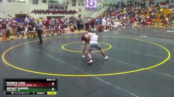 175 lbs Semis & 3rd Wb (16 Team) - Patrick Lyng, Benedictine Military School vs Bryant Barnes, Chestatee