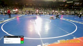 61 lbs Round Of 32 - Tory Rice, Clinton Youth Wrestling vs Thomas Rohner, Big Game WC