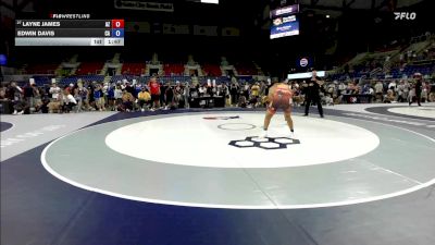 285 lbs Champ. Rd Of 64 - Layne James, AZ vs Edwin Davis, CA