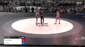 126 lbs Rnd Of 16 - Tanner Spalding, Georgia vs Rhett Peak, Oklahoma