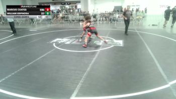 116 lbs Consolation - Marcus Coates, Nomad WC vs William Espinosa, Silvaback TC