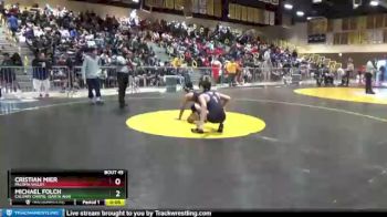 126 lbs Champ. Round 2 - Nathan Perryman, Temecula Valley vs Kymani Capri, Ukiah