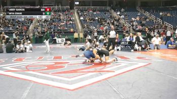 5A - 120 lbs Cons. Semi - Abby Garcia, Havelock vs Mya Craig, East Rowan High School