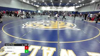 165 lbs Quarterfinal - Landon Kearns, Coast Guard vs Jashon Holmes, Castleton