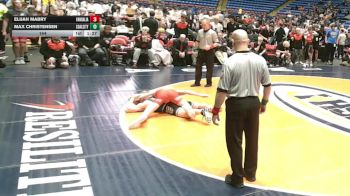 144 lbs Finals (8 Team) - Max Christensen, Coal City vs Elijah Mabry, Vandalia