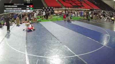 92-96 lbs Semis - Kye Rollheiser, Idaho vs Travers John Dean, Nevada