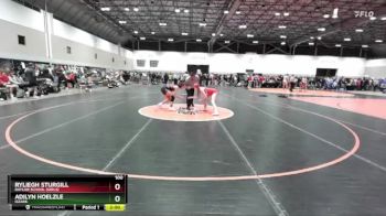 100 lbs Champ. Round 2 - Adilyn Hoelzle, Ozark vs Ryliegh Sturgill, Baylor School (Girls)