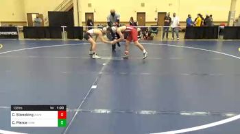 132 lbs Consolation - Colton Stoneking, Waynesburg vs Connor Pierce, Harborcreek