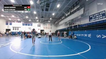 144 lbs Quarterfinal - Quade Siemens, Natrona County vs Jacob Stirling, Thunder Basin High School