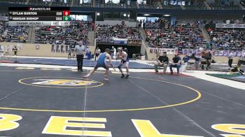 175 lbs Champ. Round 1 - Dylan Burton, East Carter vs Keegan Bishop, Covington Catholic