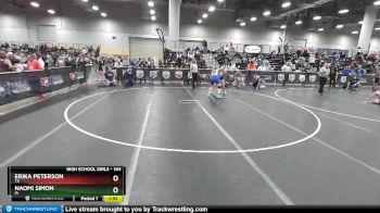 164 lbs Quarterfinal - Naomi Simon, IA vs Erika Peterson, TX