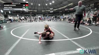 60 lbs Rr Rnd 1 - Boomer Stevens, Coweta Tiger Wrestling vs Drew Price, TTWC Red