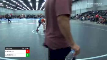 160 lbs 5th Place - Adam Aivla, Imperial Junior Wrestling Club vs Zayden Roberts, Elgin Grapplers