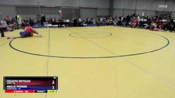 135 lbs 4th Wrestleback (16 Team) - Celeste Detoles, Utah vs Neelie Parker, Texas Blue