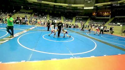 84 lbs Semifinal - Colt Kilgore, Checotah Matcats vs Asher Giddens, R.A.W.