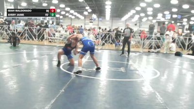 138 lbs Rr Rnd 2 - Isiah Maldonado, Mayo Quanchi - HSB vs Avery Jaime, PSF Wrestling Academy - HSB