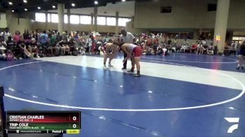 190 lbs Round 3 (6 Team) - Trip Cole, Team Rich Habits Black vs Cristian Charles, Patriot WC Red