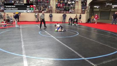 75_B lbs Round Of 64 - Byron Rice, Hickory vs Caleb Fralick, Warren