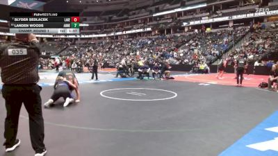 285-5A Champ. Round 1 - Slyder Sedlacek, Lakewood vs Landen Woods, Arvada West