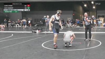 141 lbs Cons. Round 2 - Jack Egbert, Carl Albert State vs Luke Lyons, Northern Oklahoma College-Tonkawa
