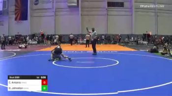 126 lbs Consi Of 16 #2 - Donavan Johnston, Granite WC vs Calvin Antonio, Smash Gyms